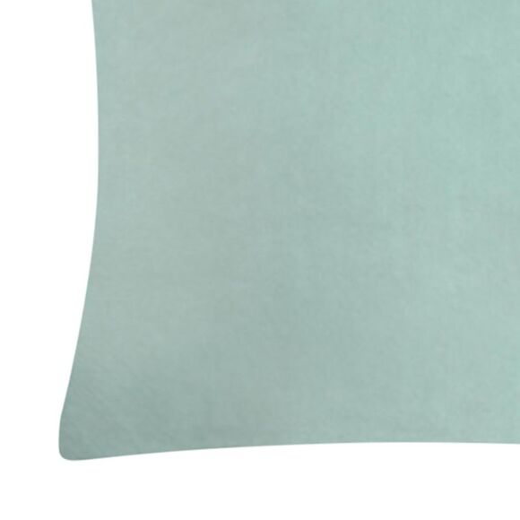 80/20 Viscose Velvet Soft Throw Pillow Cover Square 18" x 18" Blue - Picture 5 of 6